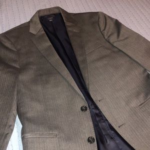 J Crew Tollegno 1900 Ludlow 3 piece Suit Grey